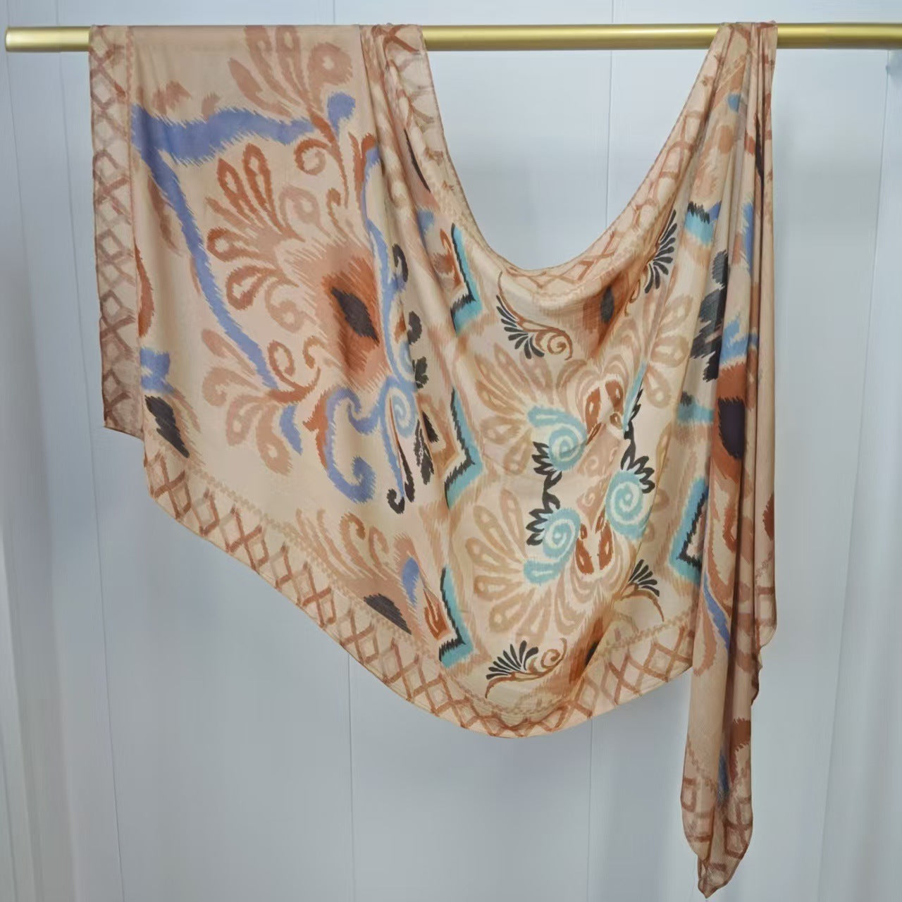 JB020 Printed Double-Sided Modal Hijab