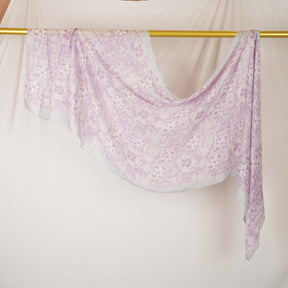 DL002  Double-Sided Modal Printed Single-Stitch Right-Angle Rolled-Edge Hijab