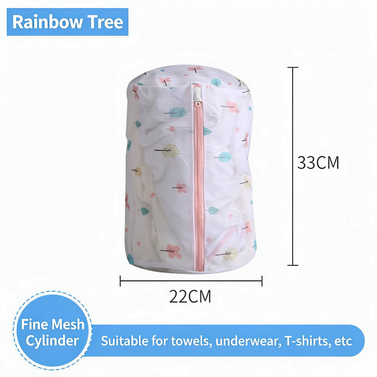 Thickened Chunky Fine Laundry Polyester Mesh Bag - Color Option