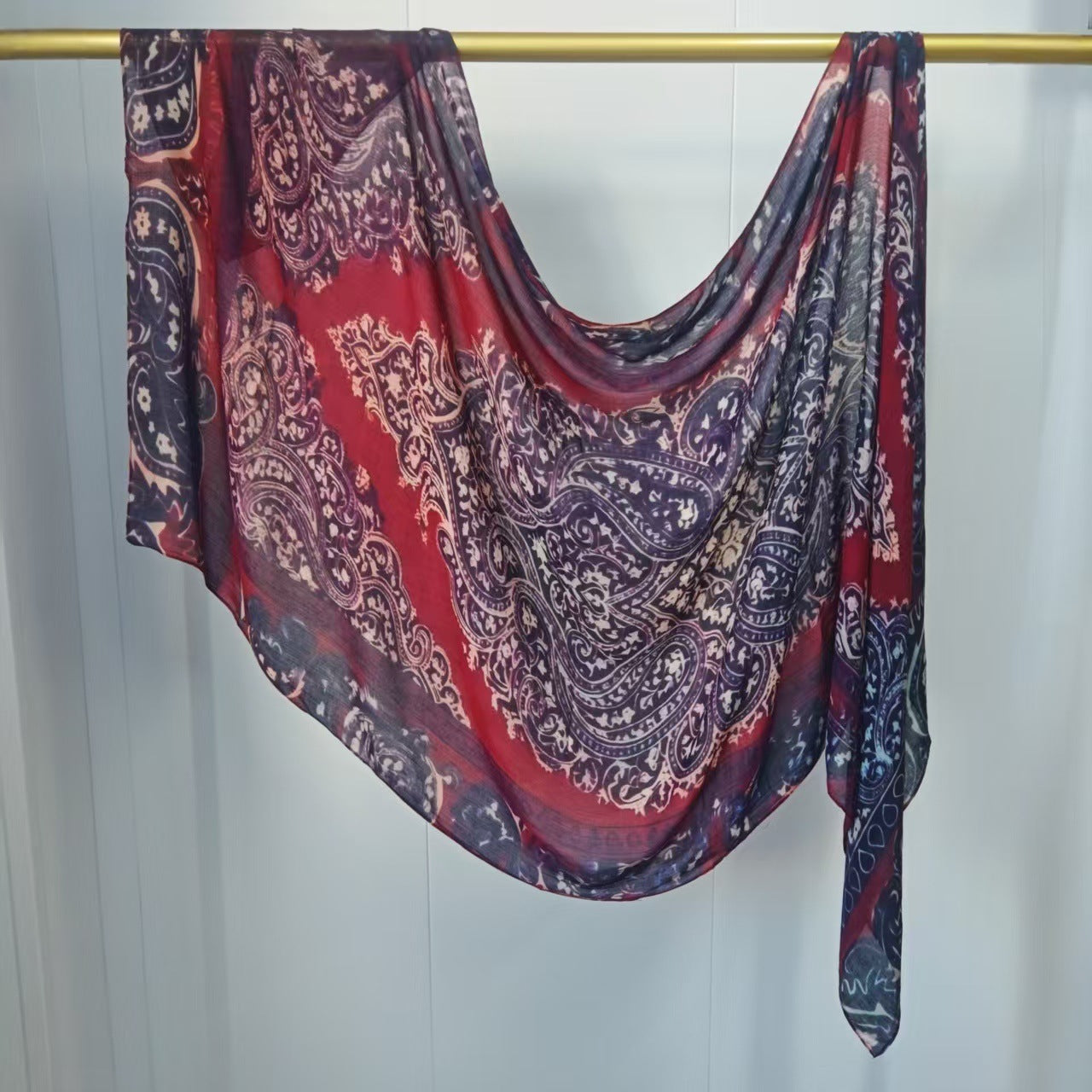JB020 Printed Double-Sided Modal Hijab