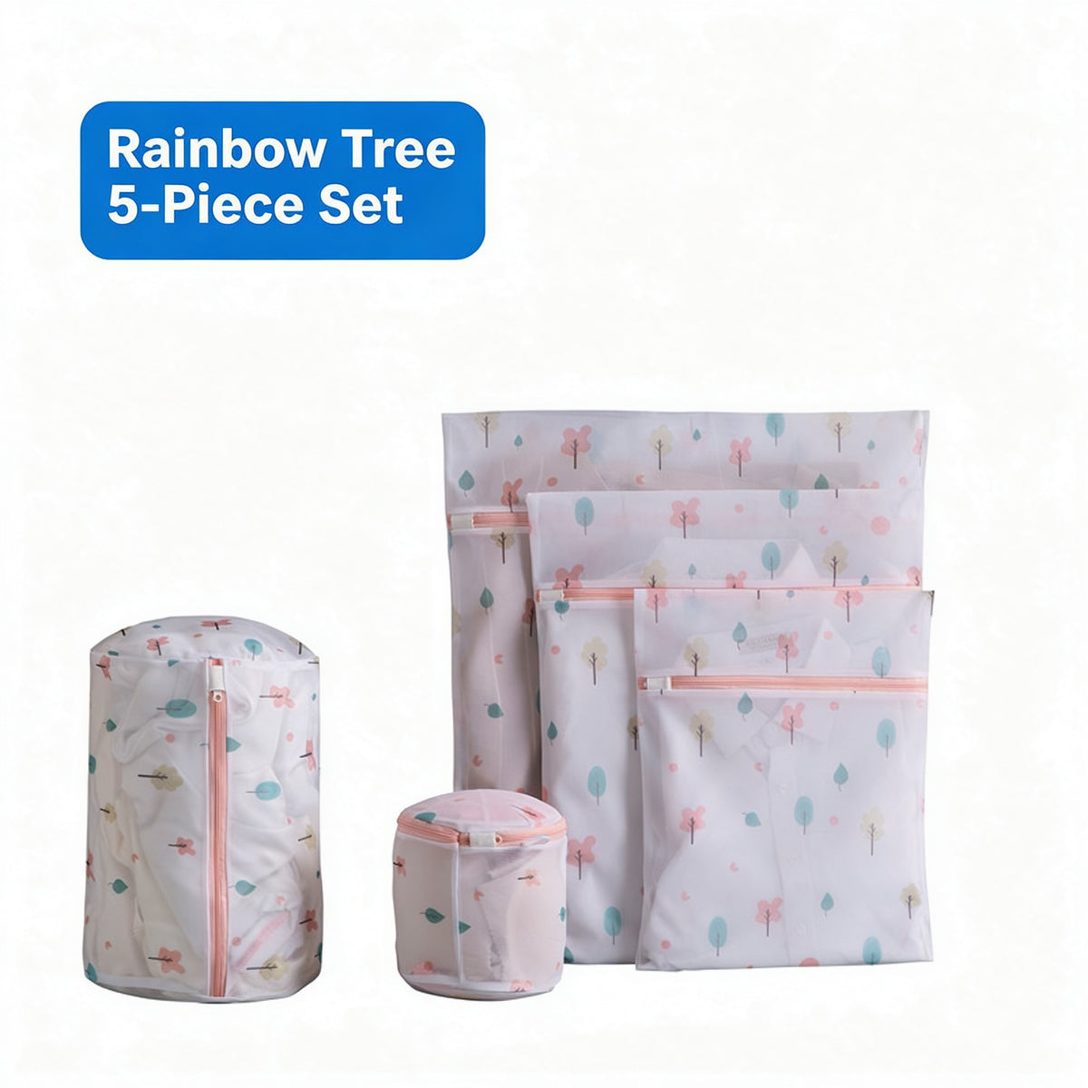 Thickened Chunky Fine Laundry Polyester Mesh Bag - Color Option