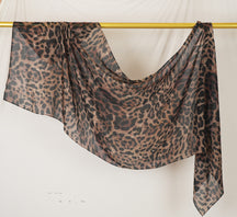 DL002  Double-Sided Modal Printed Single-Stitch Right-Angle Rolled-Edge Hijab