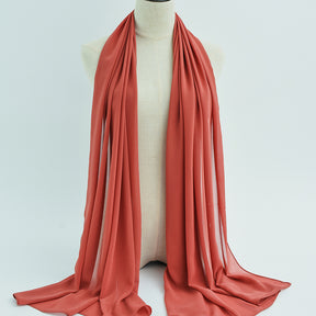 G50 132 warna Tudung chiffon mutiara