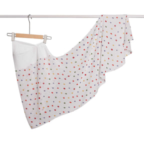 MLB5  Printed Plaid Heart Polka Dot Crystal Ramie Hijab