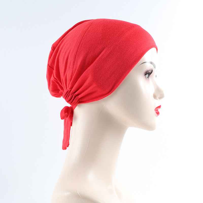 G299 Stretch Mercerized Cotton Lined Cap with Adjustable Strap - MOQ:10