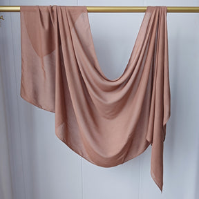 JBWJ002  30S Modal Breathable Plain Single Stitch Hijab