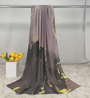 MYE001  Watercolor Modal Cotton Digital Print Scarf