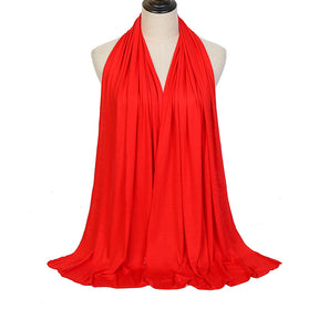 YW125  Modal solid color long scarf