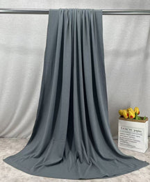 HY017  Plain Bamboo Fiber Ribbed Jersey Hijab