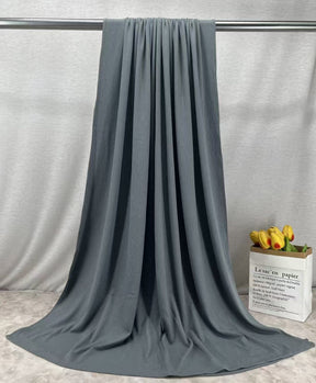 HY017  Plain Bamboo Fiber Ribbed Jersey Hijab