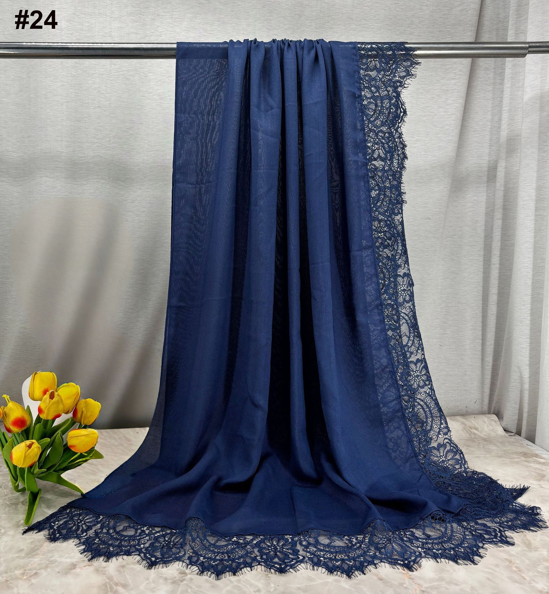 HY004   ELEGANT PLAIN BREATHABLE MODAL HIJAB