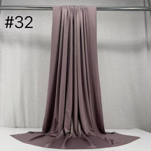 HY011 Plain Liquid Jersey Hijab