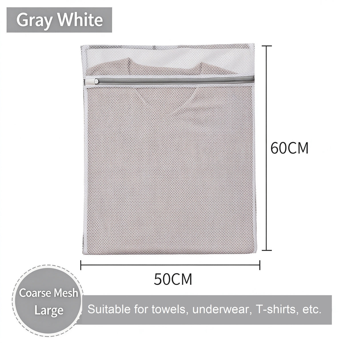 Thickened Chunky Fine Laundry Polyester Mesh Bag - Color Option