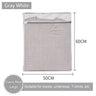 #14-Gray White Coarse Mesh Large （50*60cm）