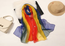 h-320  Georgette Chiffon Scarf Plain & Printed Hijab Series