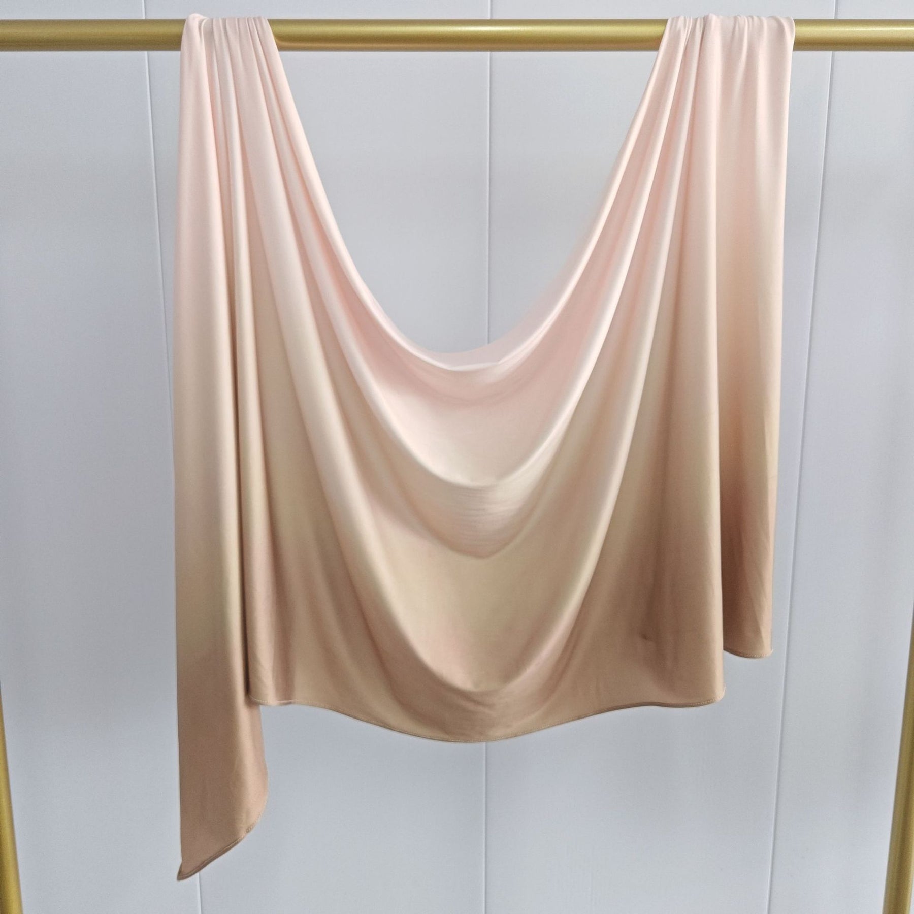 YTHBJB  Gradient Liquid Jersey Hijab, Ombre Knit Headscarf, Soft Fluid Wrap