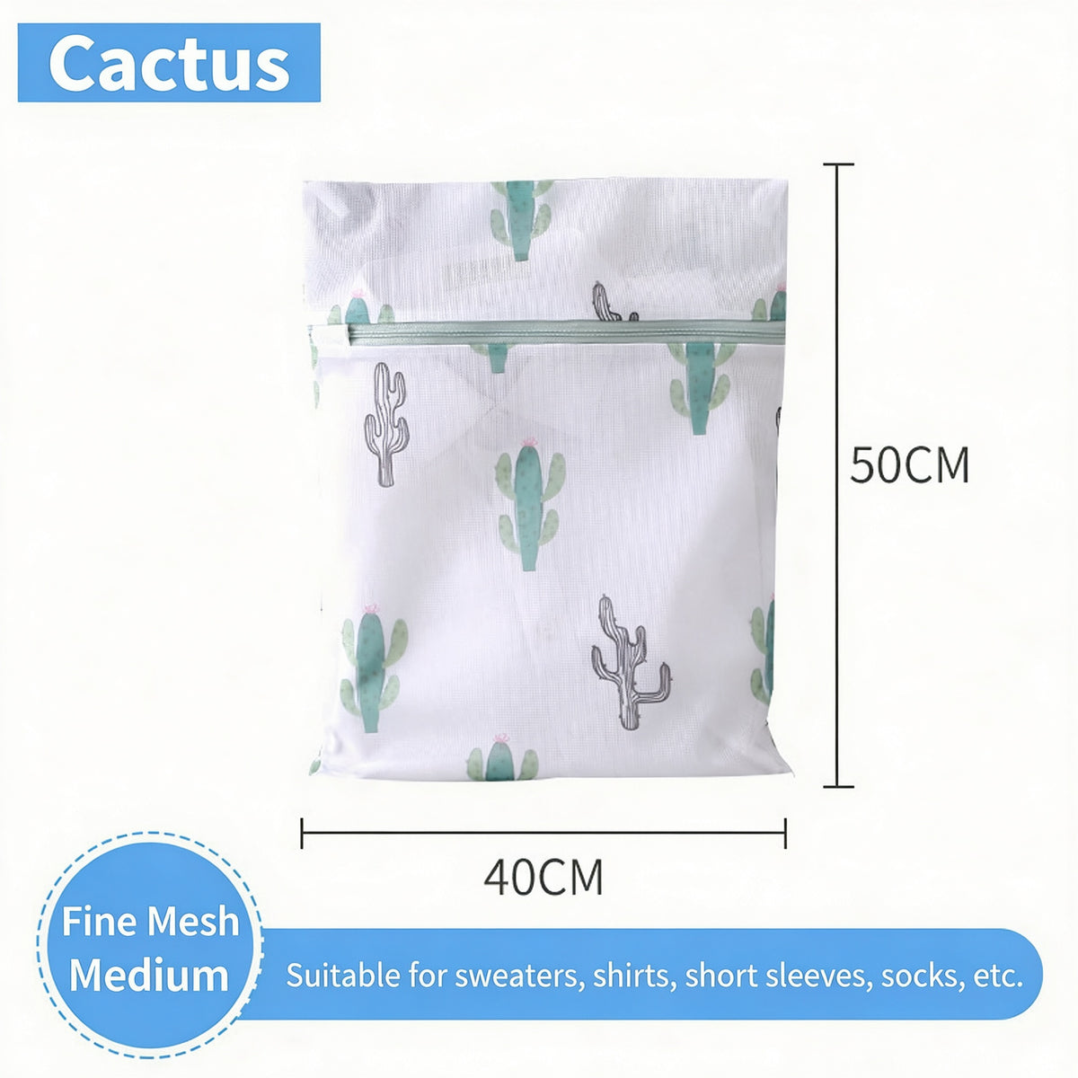 Thickened Chunky Fine Laundry Polyester Mesh Bag - Color Option