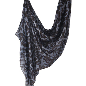 WJ001  Printed Tie-Dye Polyester Long Hijab