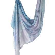WJ001  Printed Tie-Dye Polyester Long Hijab