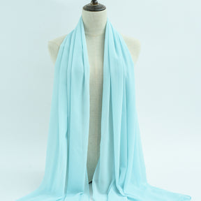 G50 132 warna Tudung chiffon mutiara