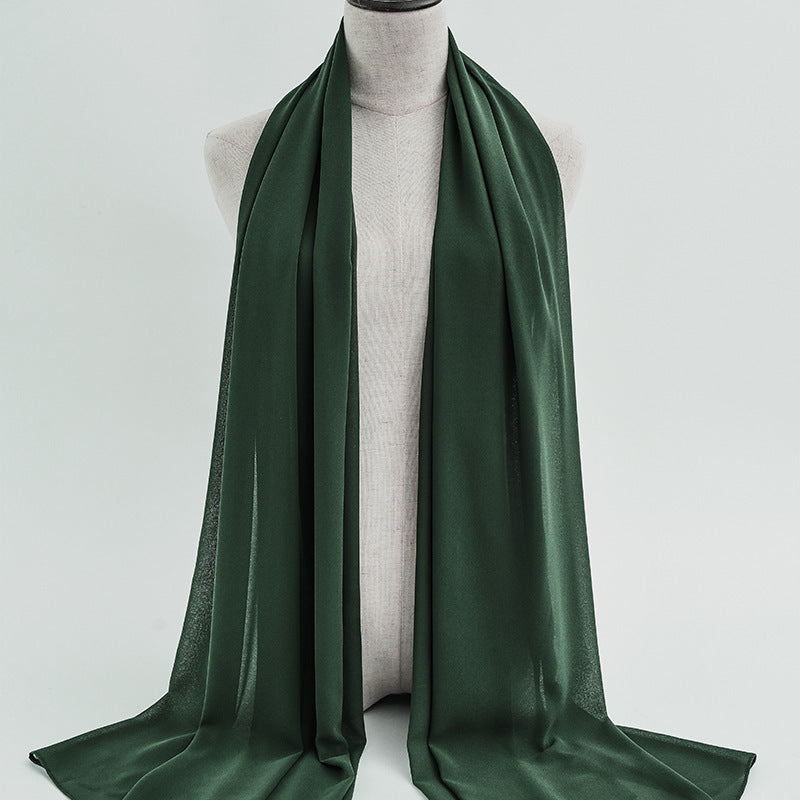 G50 132 warna Tudung chiffon mutiara