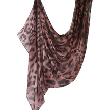 WJ001  Printed Tie-Dye Polyester Long Hijab