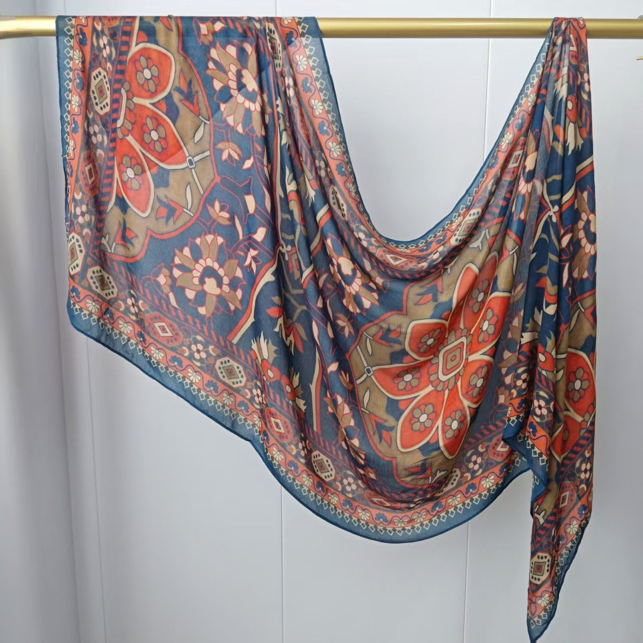 JB020 Printed Double-Sided Modal Hijab