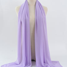 G50 132 colores Hijab de gasa perla