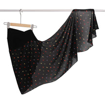 MLB5 #14-Rainbow Polka Dot Black