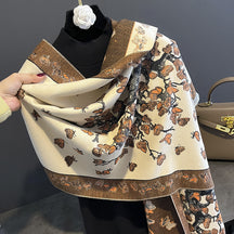 10108 50colors high quality printed winter scarf shawl