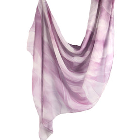 WJ001  Printed Tie-Dye Polyester Long Hijab