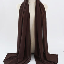 G50 132 colores Hijab de gasa perla