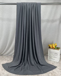 HY017  Plain Bamboo Fiber Ribbed Jersey Hijab