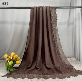 HY004   ELEGANT PLAIN BREATHABLE MODAL HIJAB