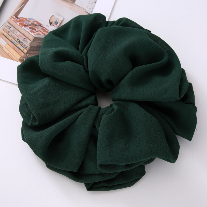 WJA31  Women's chiffon large intestine ring hair tie