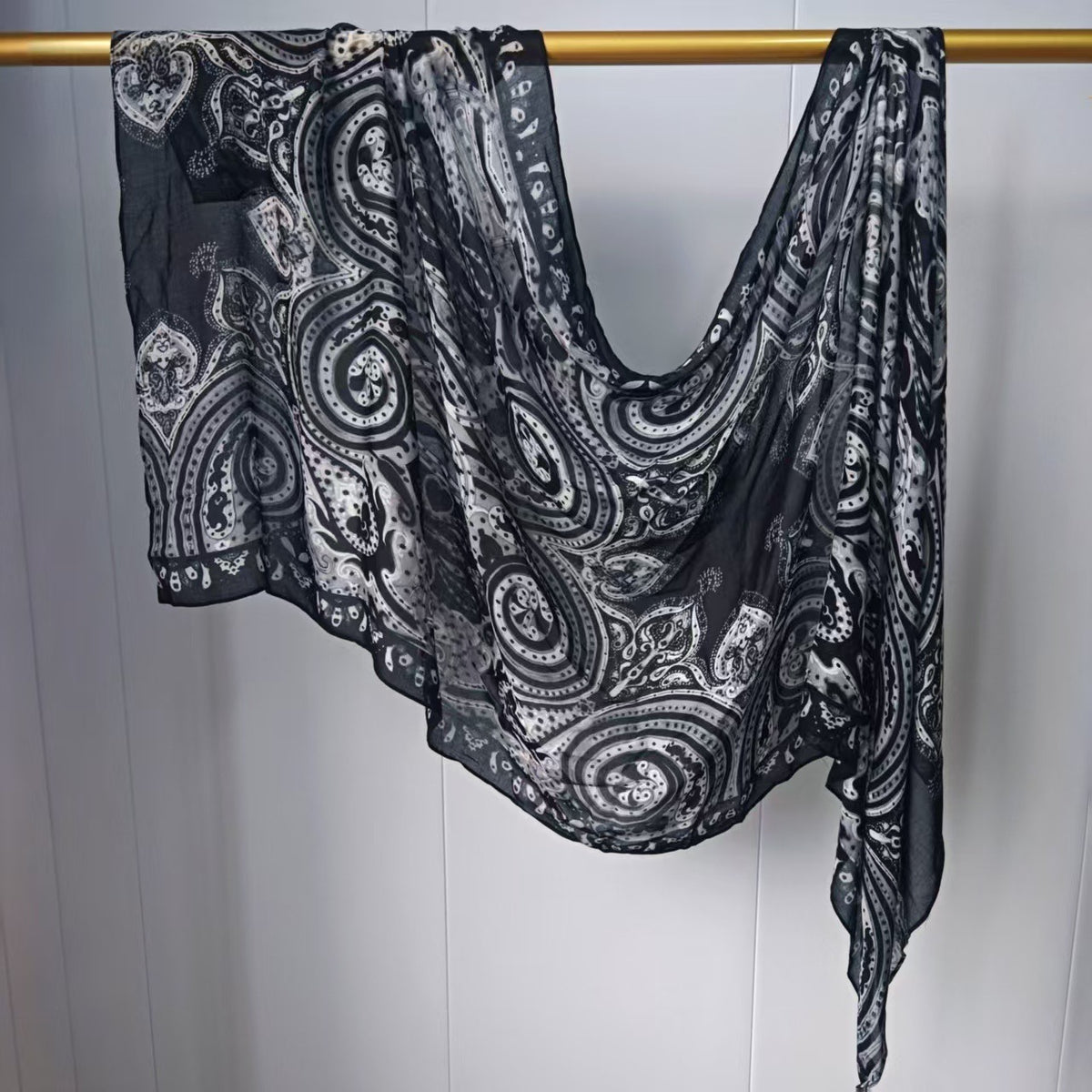 JB020 Printed Double-Sided Modal Hijab