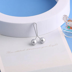 C-1088  Boxed shiny metal paint bead clip - 12 pieces per box