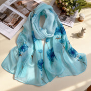 15 - Floral - Blue