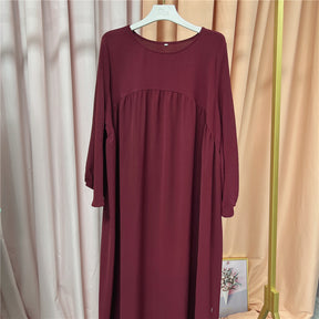 LR500 A loose and comfortable robe in a solid color