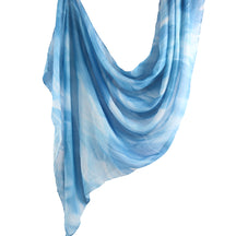 WJ001  Printed Tie-Dye Polyester Long Hijab