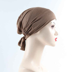 G299 Stretch Mercerized Cotton Lined Cap with Adjustable Strap - MOQ:10