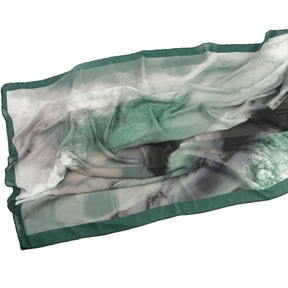 wj054  Printed breathable soft hijab