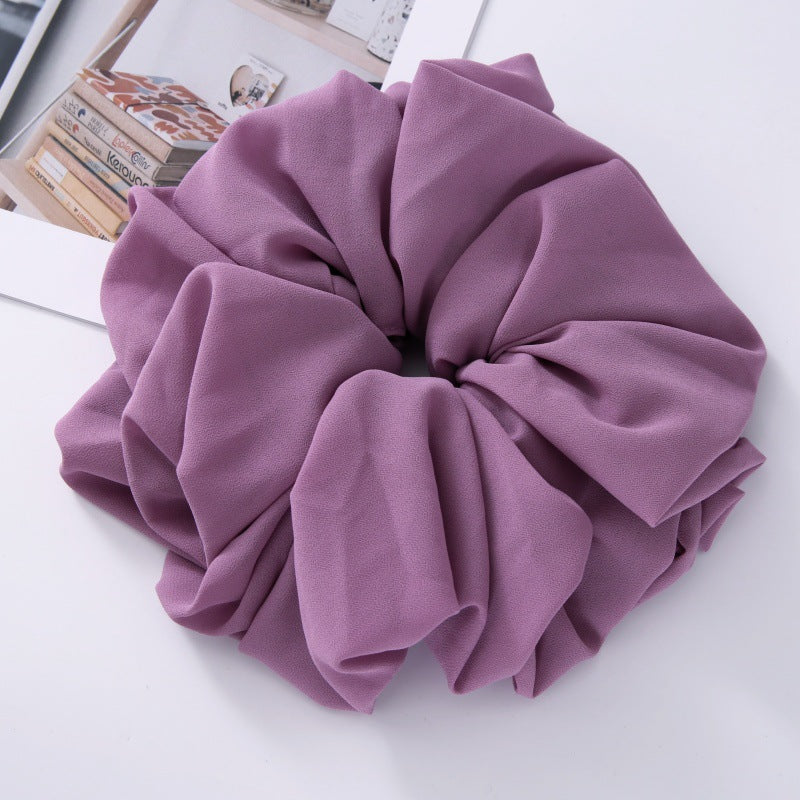 WJA31  Women's chiffon large intestine ring hair tie