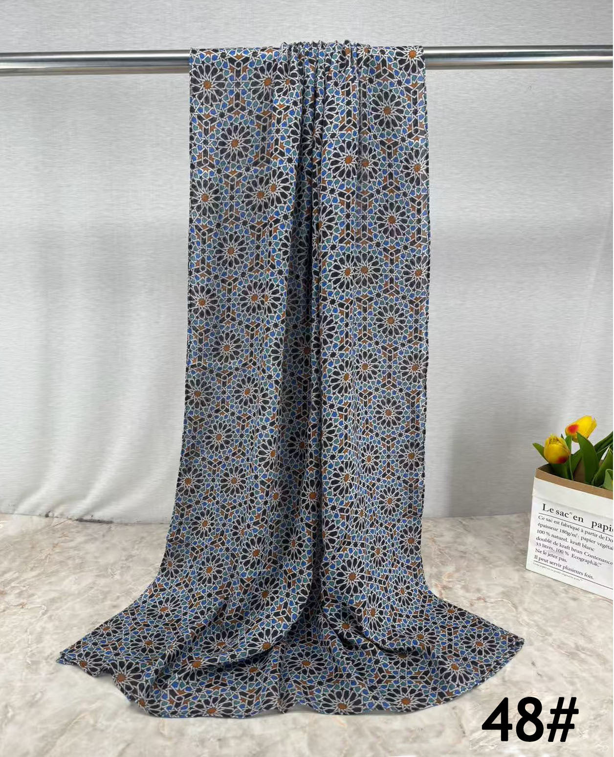 HY013 Soft & Breathable Single Needle Modal Hijab