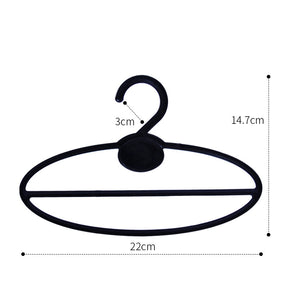 Perchero para bufandas n.° 5508 de 13 cm, para tienda de ropa, perchero de plástico grueso para almacenamiento de bufandas, toallas y ropa