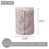 #16-Gray White Coarse Mesh Cylinder （22*33cm）