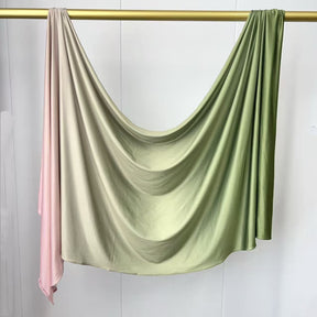 YTHBJB 190GSM Ombré Gradient Liquid Jersey Hijab Wrap