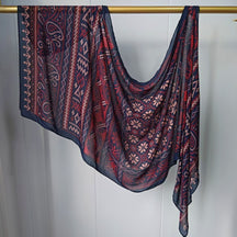 JB020 Printed Double-Sided Modal Hijab