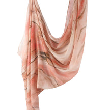 WJ001  Printed Tie-Dye Polyester Long Hijab