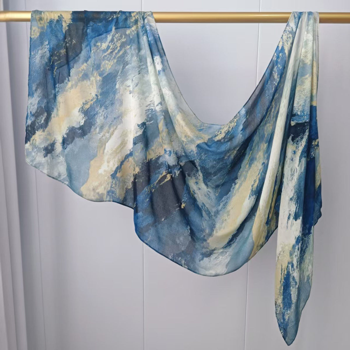 JB020 Printed Double-Sided Modal Hijab